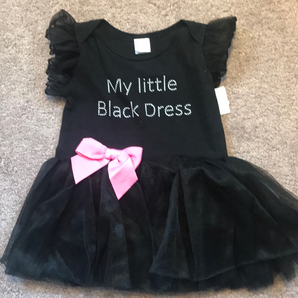NWT black tutu dress - size 18-24